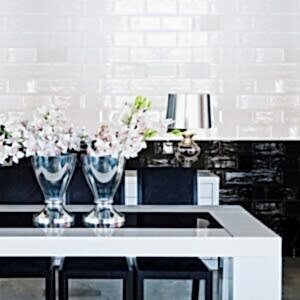 Artisan Black Brick Wall Tiles
