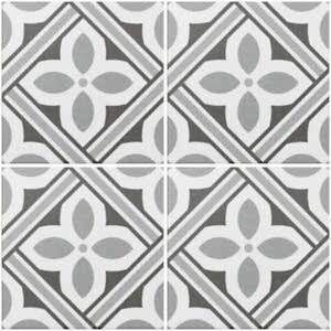 Atenea Grey and White Tiles