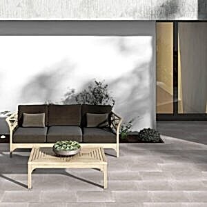 Camous Greige Anti Slip Floor Tiles - R12 Rating