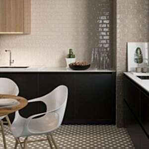 Cronos Beige Geometric Tiles