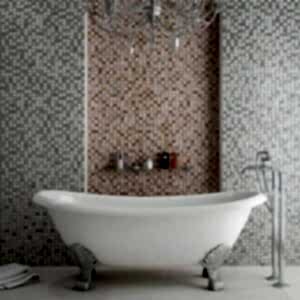 Imperium Silver Mosaic Tiles