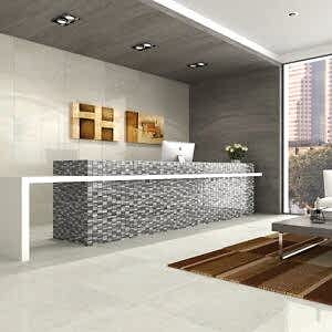 Safari Elephant Silver & Grey Mosaic Wall Tiles