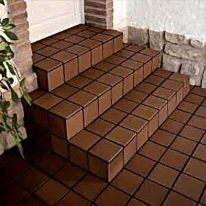 Spanish Flame Brown Quarry Tiles 150x150