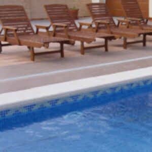 Swimming Pool Mosaic Tiles - Triangle Border 1