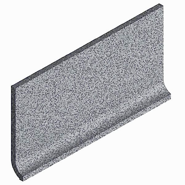 Dotti Skirting Tiles Dark Grey 10x15