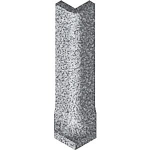 Dotti Dark Grey External Angle Tiles