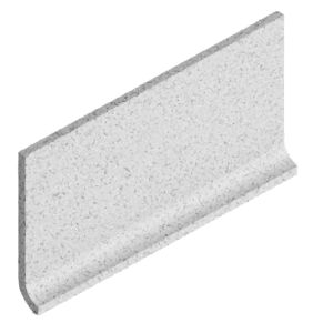 Dotti Corund Light Grey Skirting Tiles