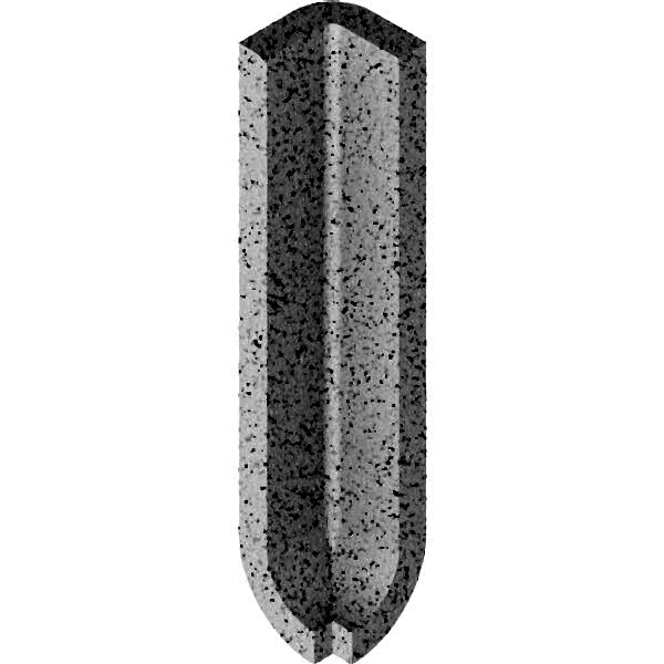 Dotti Light Grey Internal Angle Tiles