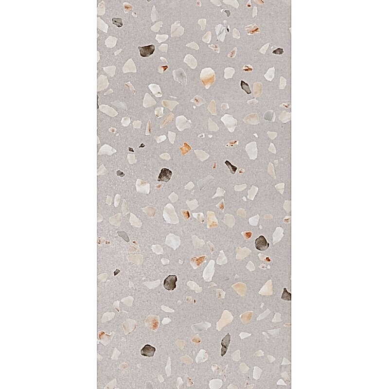Doria Grey Large Terrazzo Tiles
