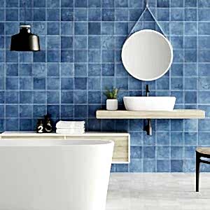 Blue Zellige Tiles - Room Setting