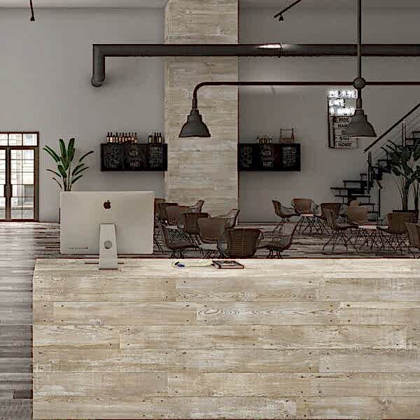 Portofino Sand Rustic Wood Effect Tiles