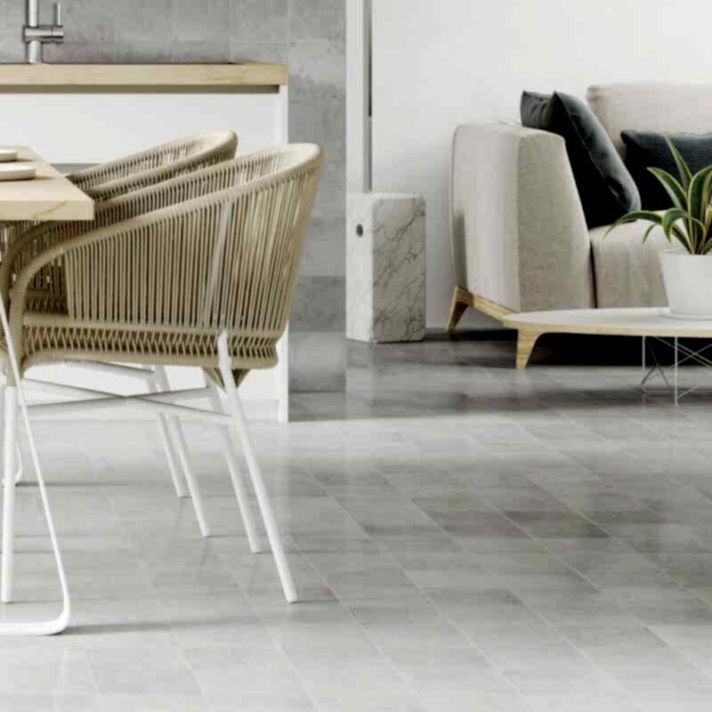 White Zellige Tiles - Room Setting 1