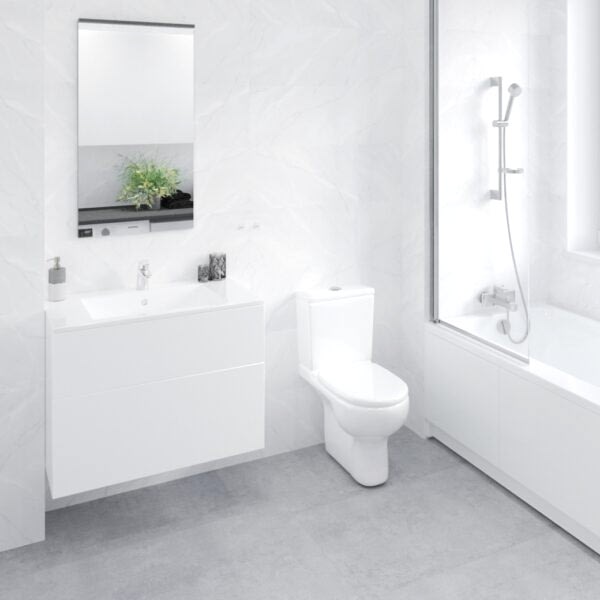 Zett Matt Grey Floor Tiles 600x600 - Rectified Porcelain