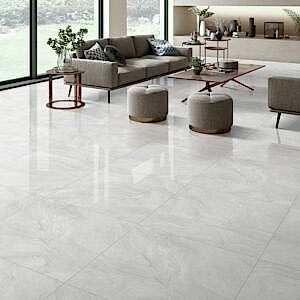Sea Wave Silver Gloss - Room Setting