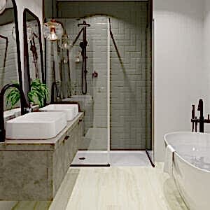 Venue White Wood Effect Tiles – Matt, Porcelain, Rectified - Room Setting