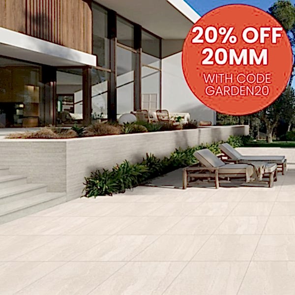 Bejin Beige 60x60 outdoor tiles with offer flash