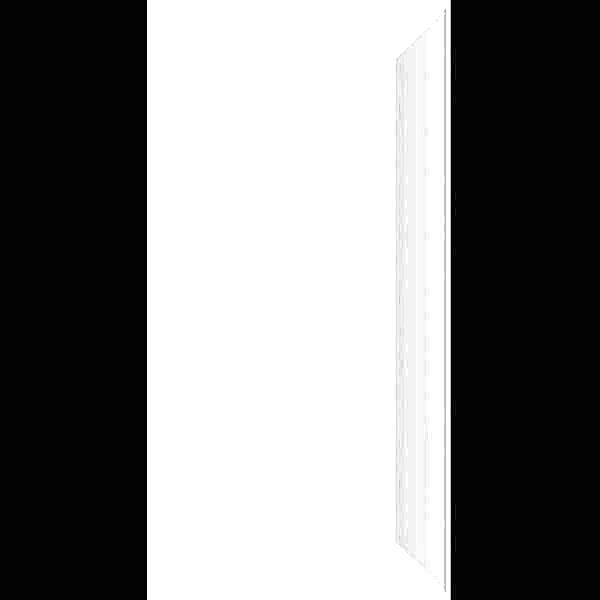 Bevelled Mini White Matt Metro Tiles