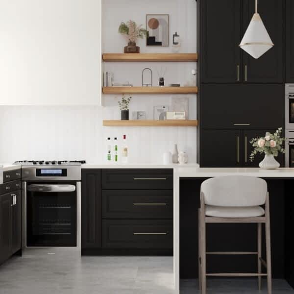 London 300×100 White Tiles – Gloss - Room Setting