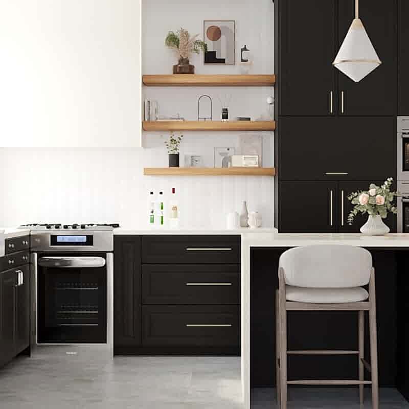 London 300×100 White Tiles – Gloss - Room Setting