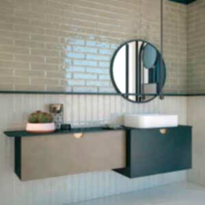 Artistic Olive Green Tiles