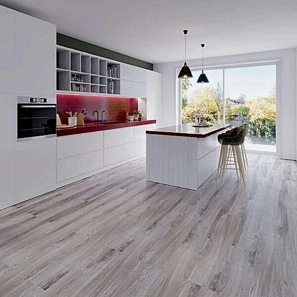 castelo grey wood effect poreclain floor tiles