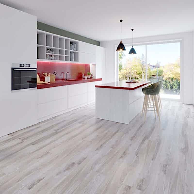 castelo grey wood effect poreclain floor tiles