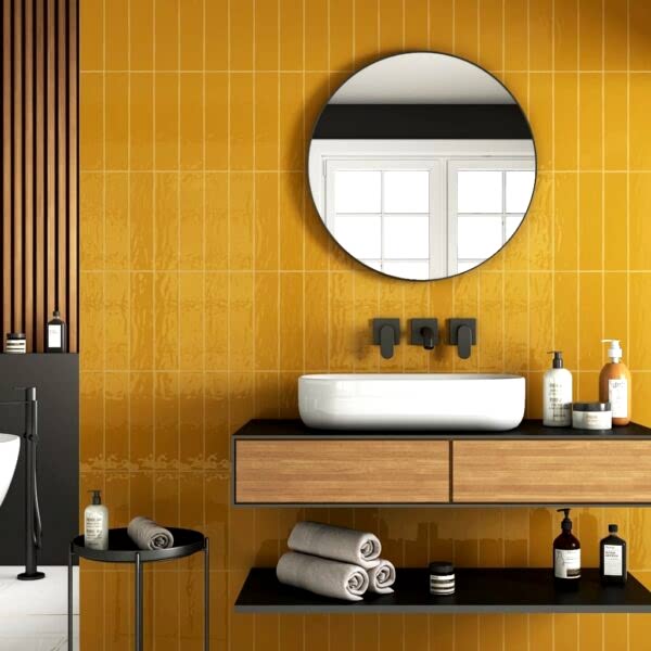 Handcraft Mustard Yellow Tiles – Gloss