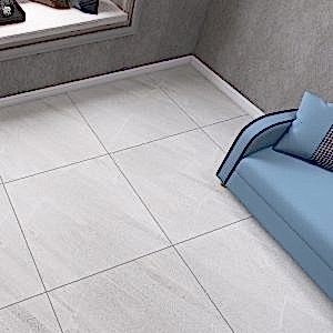 Volta Grey Stone Effect Porcelain Floor Tiles