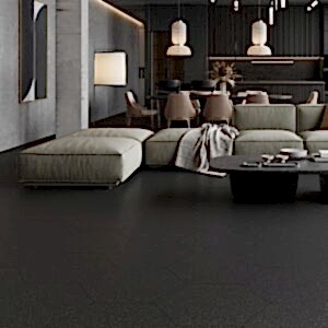 Argoses Black Sparkle Floor Tiles