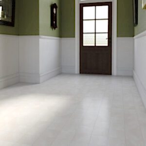 Rustic White Terracotta Tiles – Porcelain, Matt - Room Setting