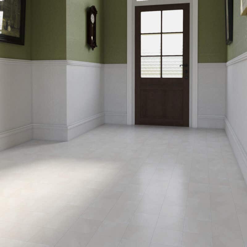 Rustic White Terracotta Tiles – Porcelain, Matt - Room Setting