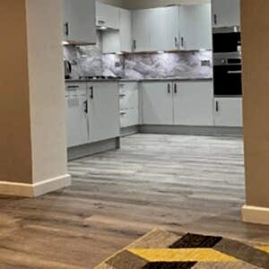 SPC Light Grey Vinyl Click Flooring