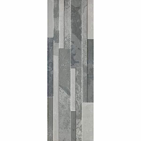 Cross Grey Split Face Stone Tiles