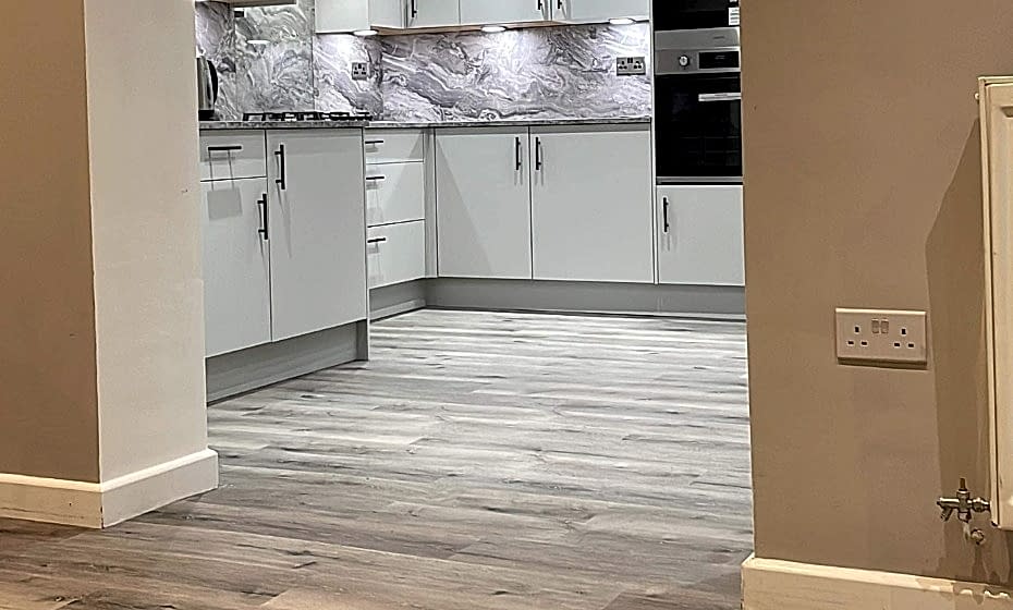 Jean's Dream Grey Kitchen - Room Setting
