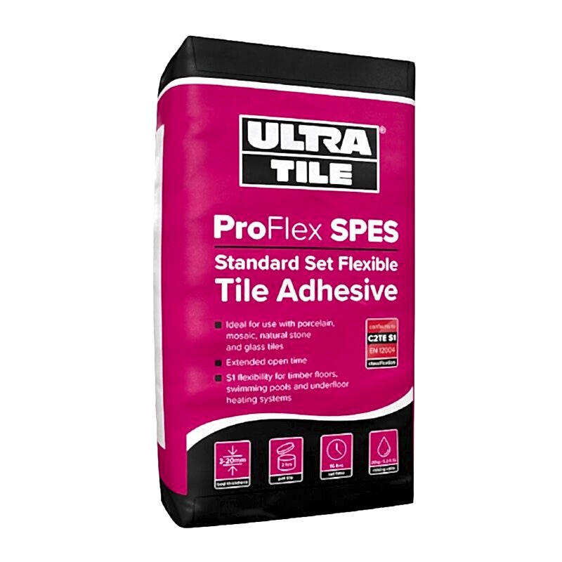 UltraTile ProFlex SPES Standard Set Grey Flexible Tile Adhesive
