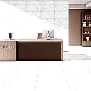 Alpine White Gloss Marble Tiles