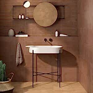 Eleganza Terracotta Coloured Tiles