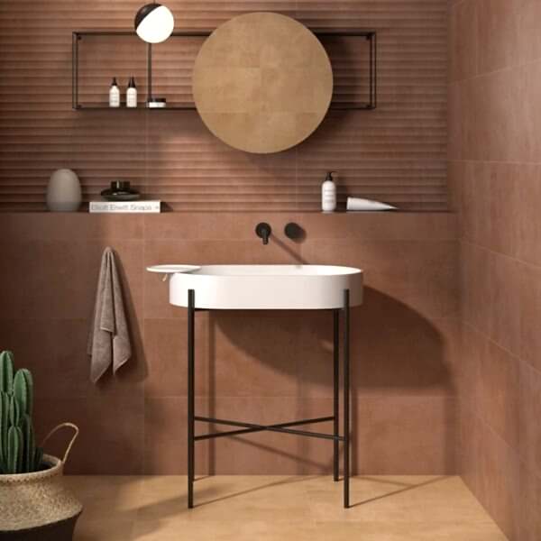 Eleganza Terracotta Coloured Tiles