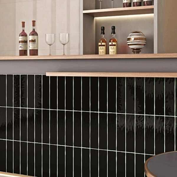 Handcraft Black Subway Tiles