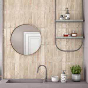 Splendour Beige Textured Metro Tiles