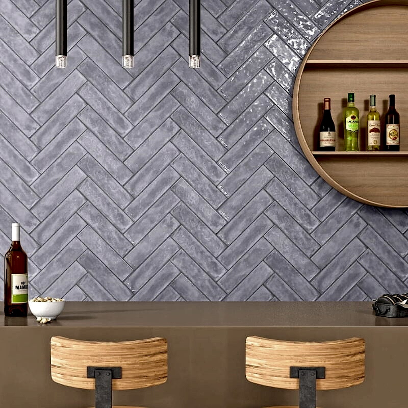 Splendour Grey Subway Tiles