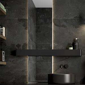 Cumbria Black Slate Effect Tiles