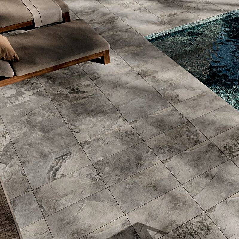 Cumbria Large White Floor Tiles