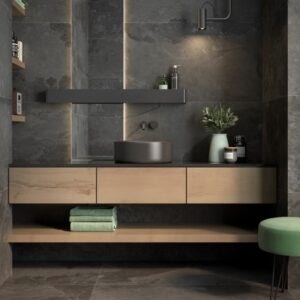 Cumbria Black Slate Effect Tiles