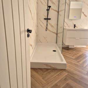 Stanley Beige Herringbone LVT - Bathroom 1024 1