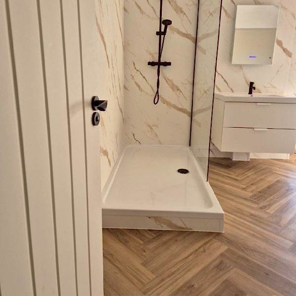 Stanley Beige Herringbone LVT - Bathroom 1024 1