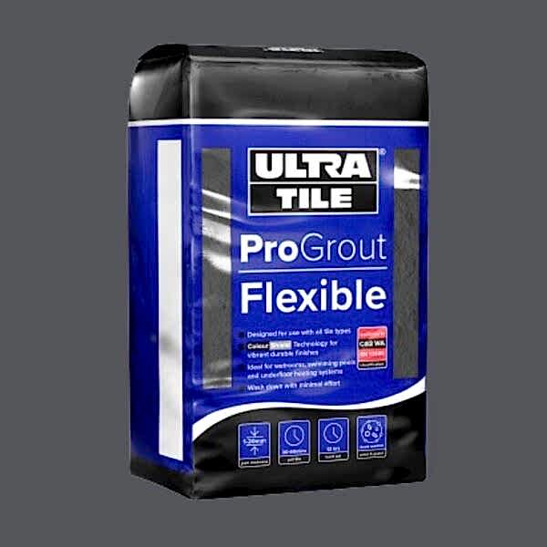 UltraTile ProGrout Charcoal Grey Grout