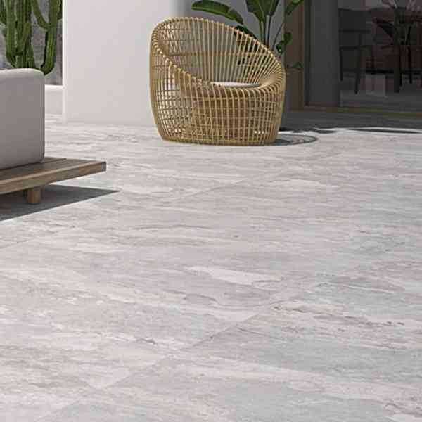 Cumbria Large White Floor Tiles