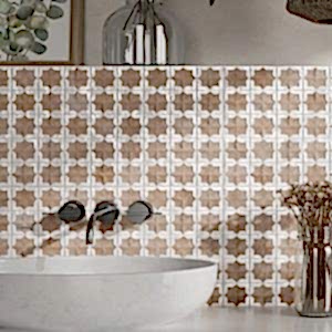 Tetuan Cotto White Tiles in a bathroom setting