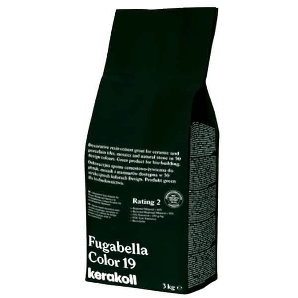 Fugabella Colour 19 Dark Green Grout - bag detail